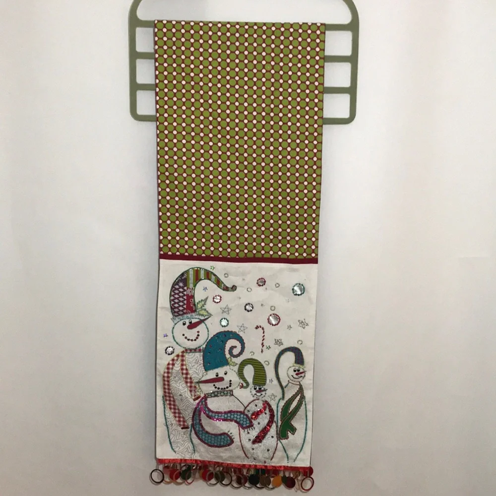 Pier 1 Imports Embellished Embroidered Table Runner 13